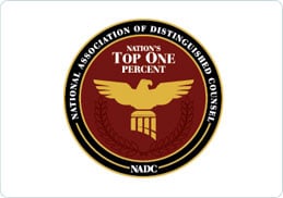 National Association Of Distinguished Counsel | Nation's Top One Percent | NADC
